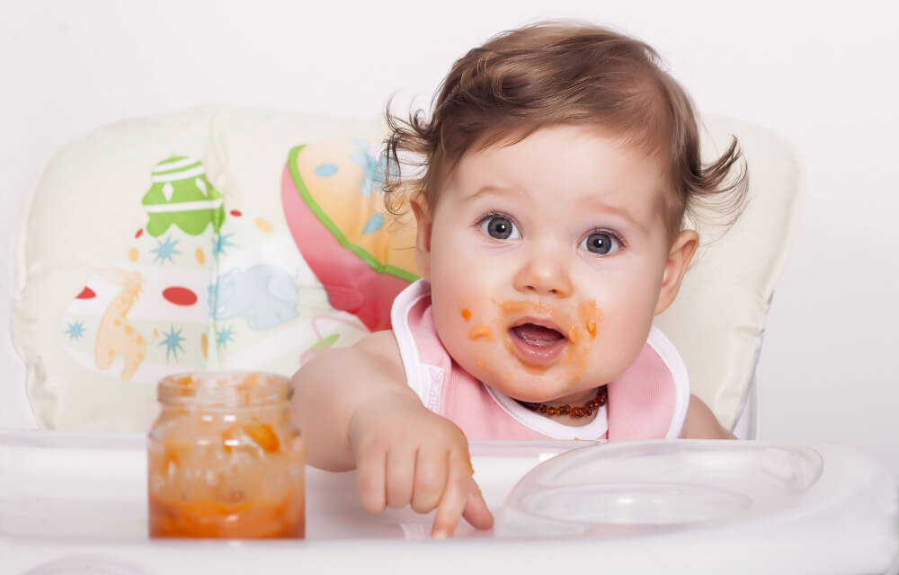 Benefits of making own baby food